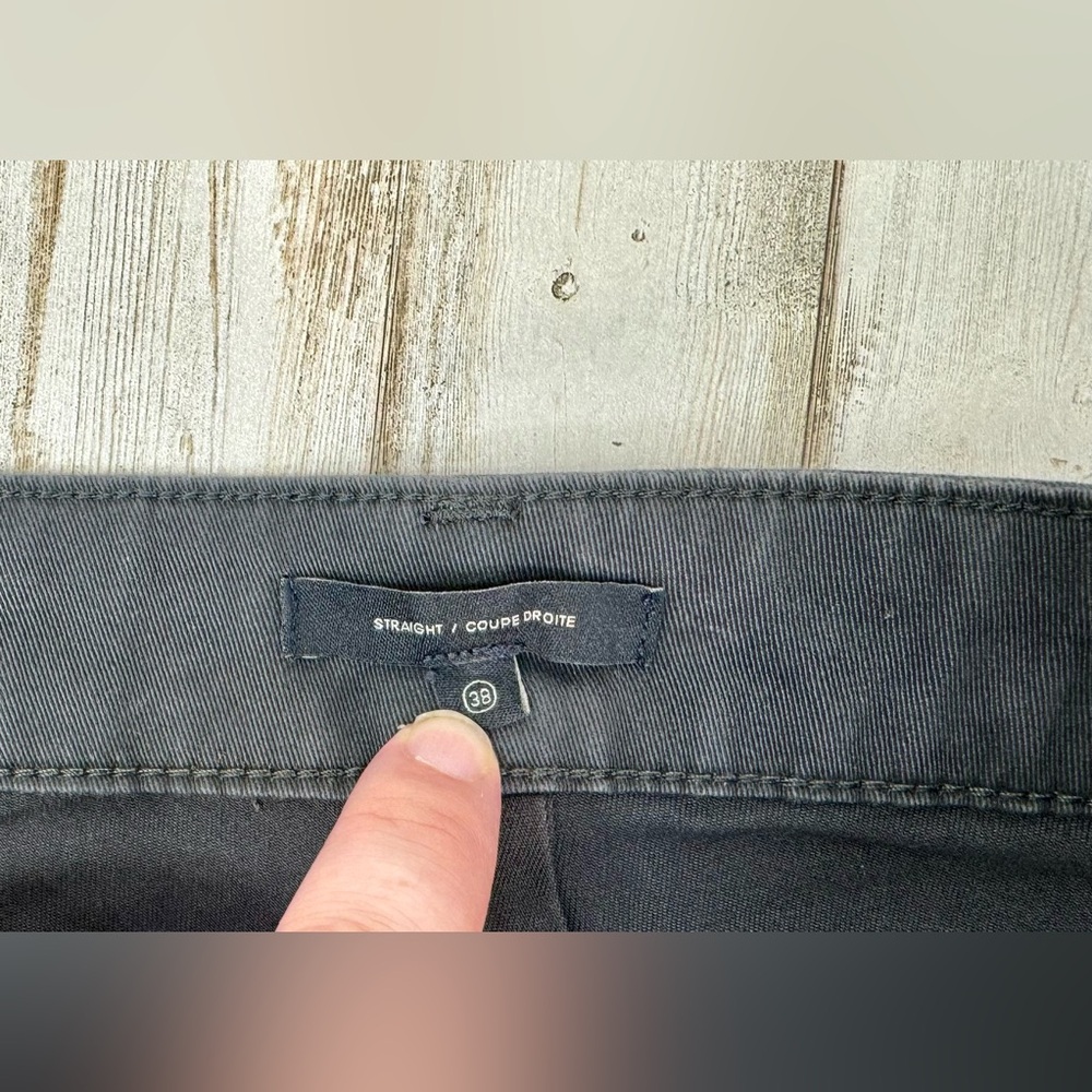 DOCKERS All Seasons Tech Straight Fit Jean Cut Pant Men's Sz 38x32 Heather Gray - Picture 6 of 13